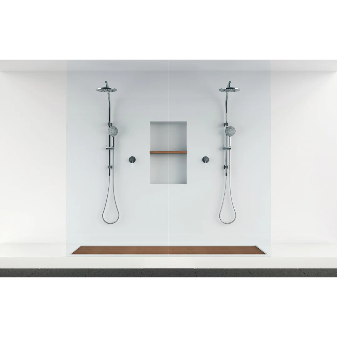 Phoenix Vivid Twin Shower - Brushed Nickel - Image 3