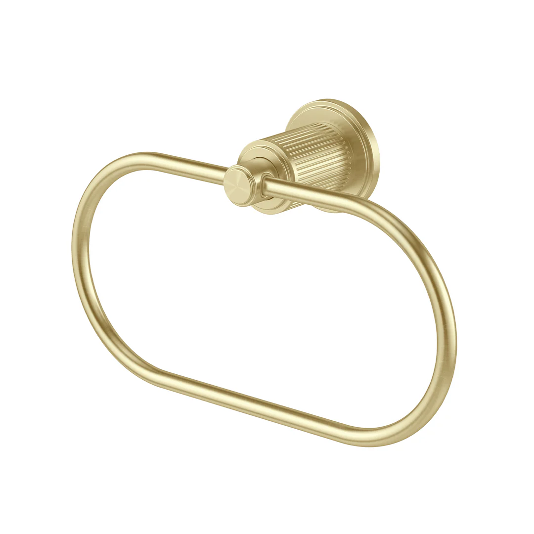 Phoenix Wiltern Hand Towel Holder Brushed Gold