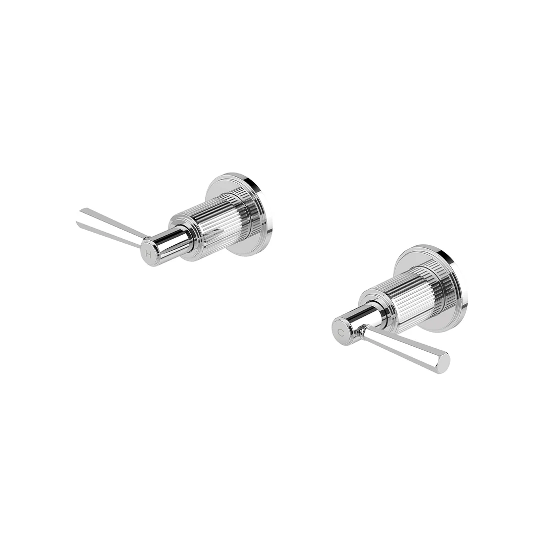 Phoenix Wiltern Wall Top Assemblies Chrome