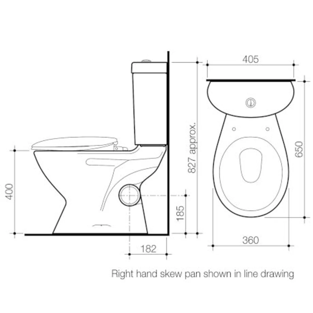 Profile Skew Cc Lh Suite Sc By Caroma(Caroma P#:977770Sc) - Image 3