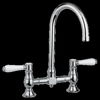 Provincial Exposed Breach Kitchen Tap Chrome - Image 3