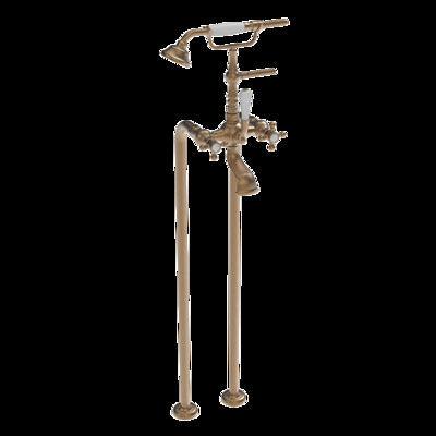 Provincial Floormounted Bath Filler Br - Image 3