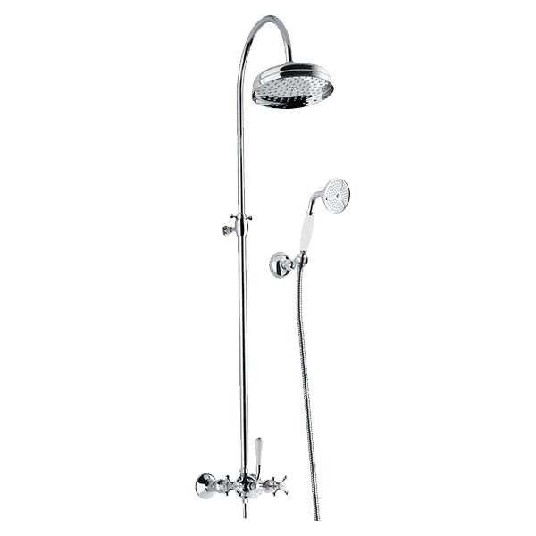 Abey Provincial Overhead Shower with Hand Shower - Image 3