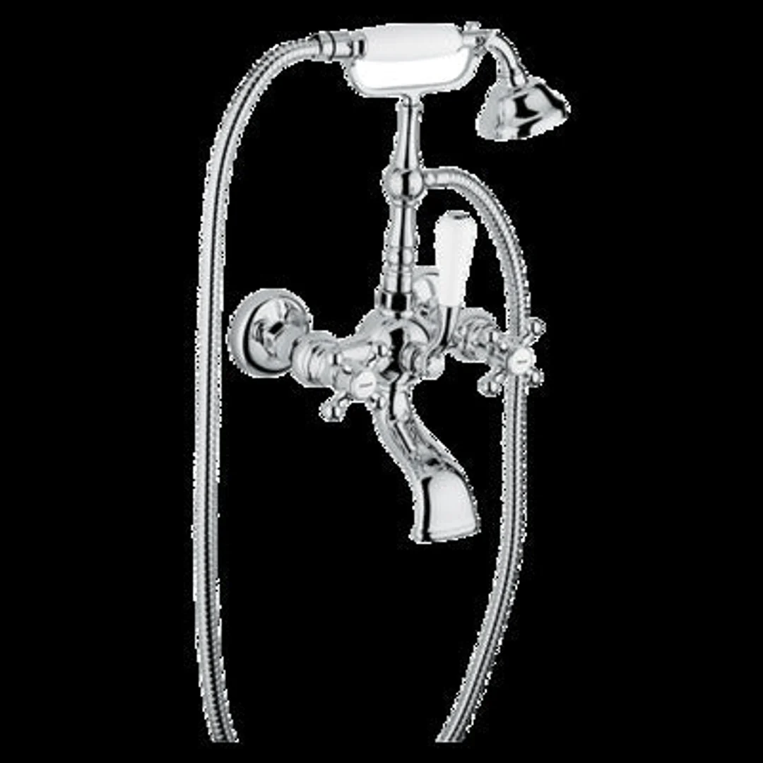Provincial Wallmounted Bath Filler Chrome - Image 2
