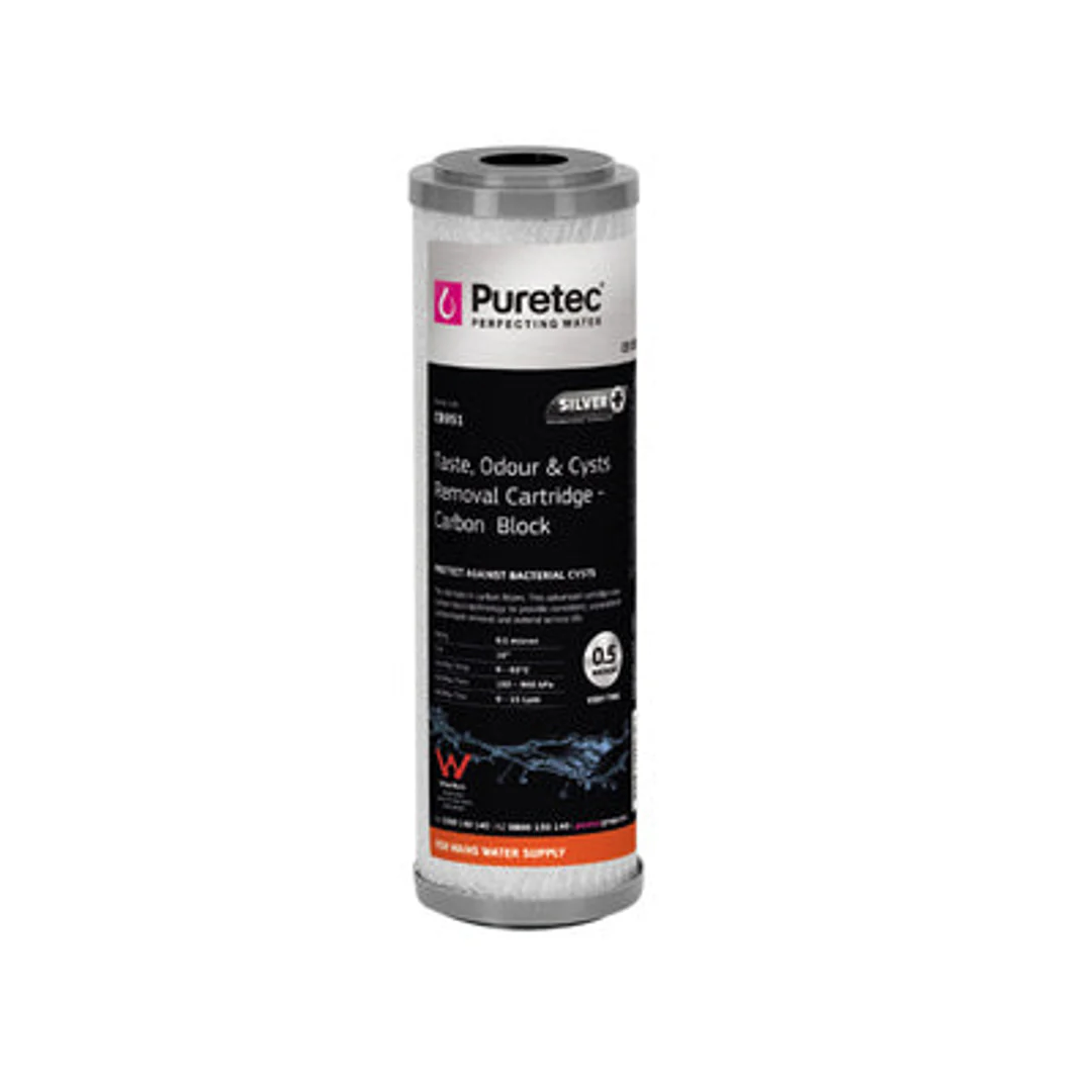 Puretec Carbon Block Cartridge 10' 0.5Um Cb951
