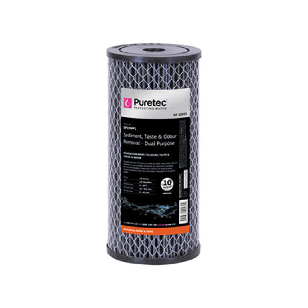 Puretec Dual Purpose Maxi Plus Carbon Cartridge 10' 10Um Dp10Mp1 - Image 2