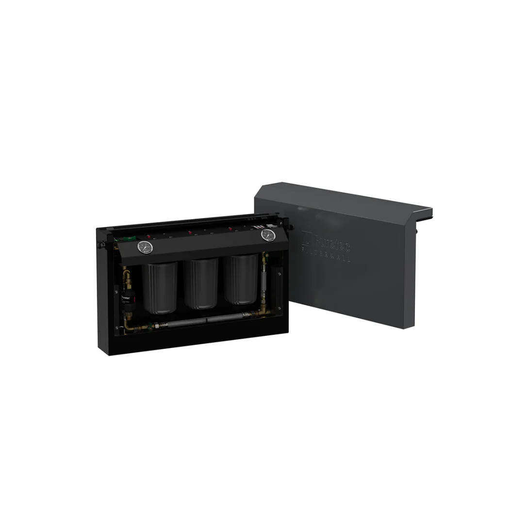 Puretec Filterwall Whole House Filtration Charcoal Front Cover 30L/Min Plumbed Bypass - Image 4