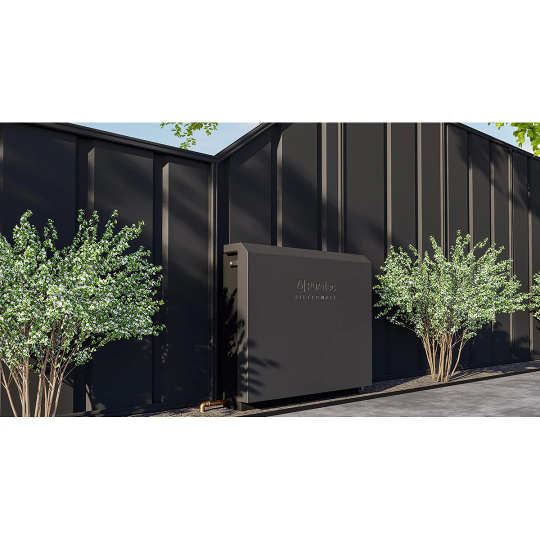 Puretec Filterwall Whole House Filtration Charcoal Front Cover 55L/Min Plumbed Bypass - Image 2