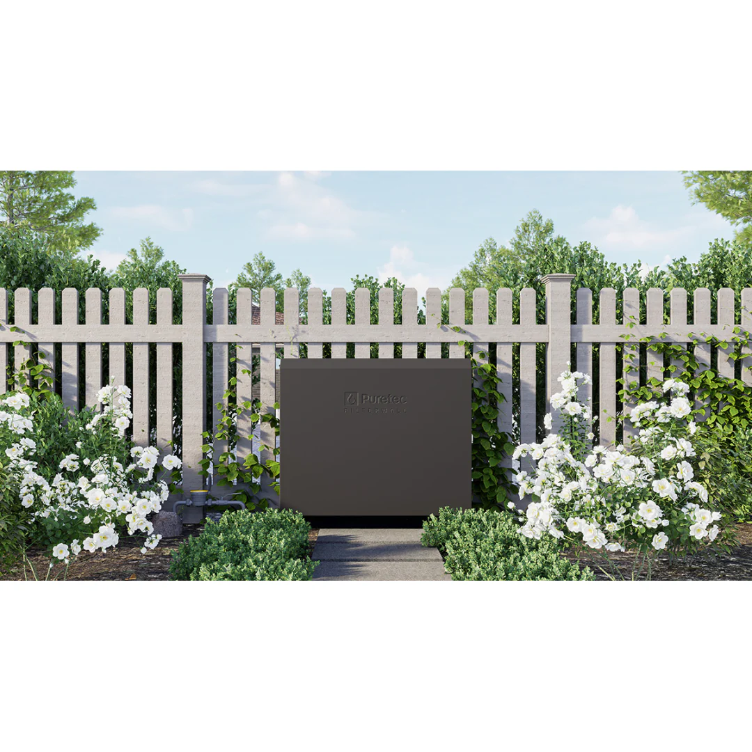 Puretec Filterwall Whole House Filtration Charcoal Front Cover 55L/Min Plumbed Bypass - Image 3