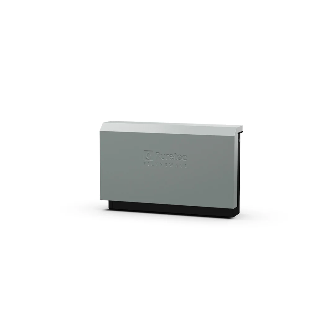 Puretec Filterwall Whole House Filtration Mineral Grey Front Cover 30L/Min Plumbed Bypass
