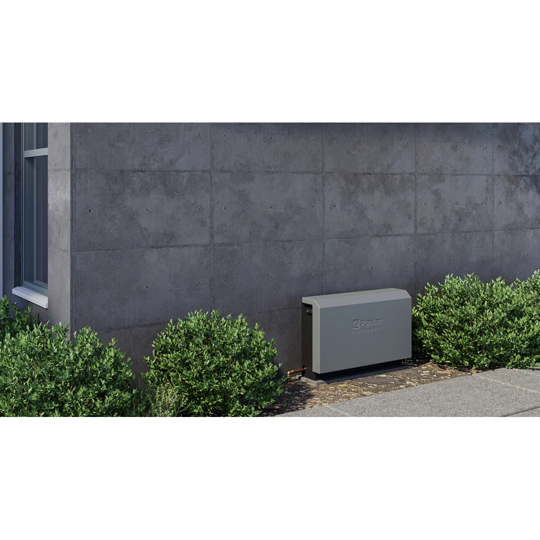 Puretec Filterwall Whole House Filtration Mineral Grey Front Cover 30L/Min Plumbed Bypass - Image 2