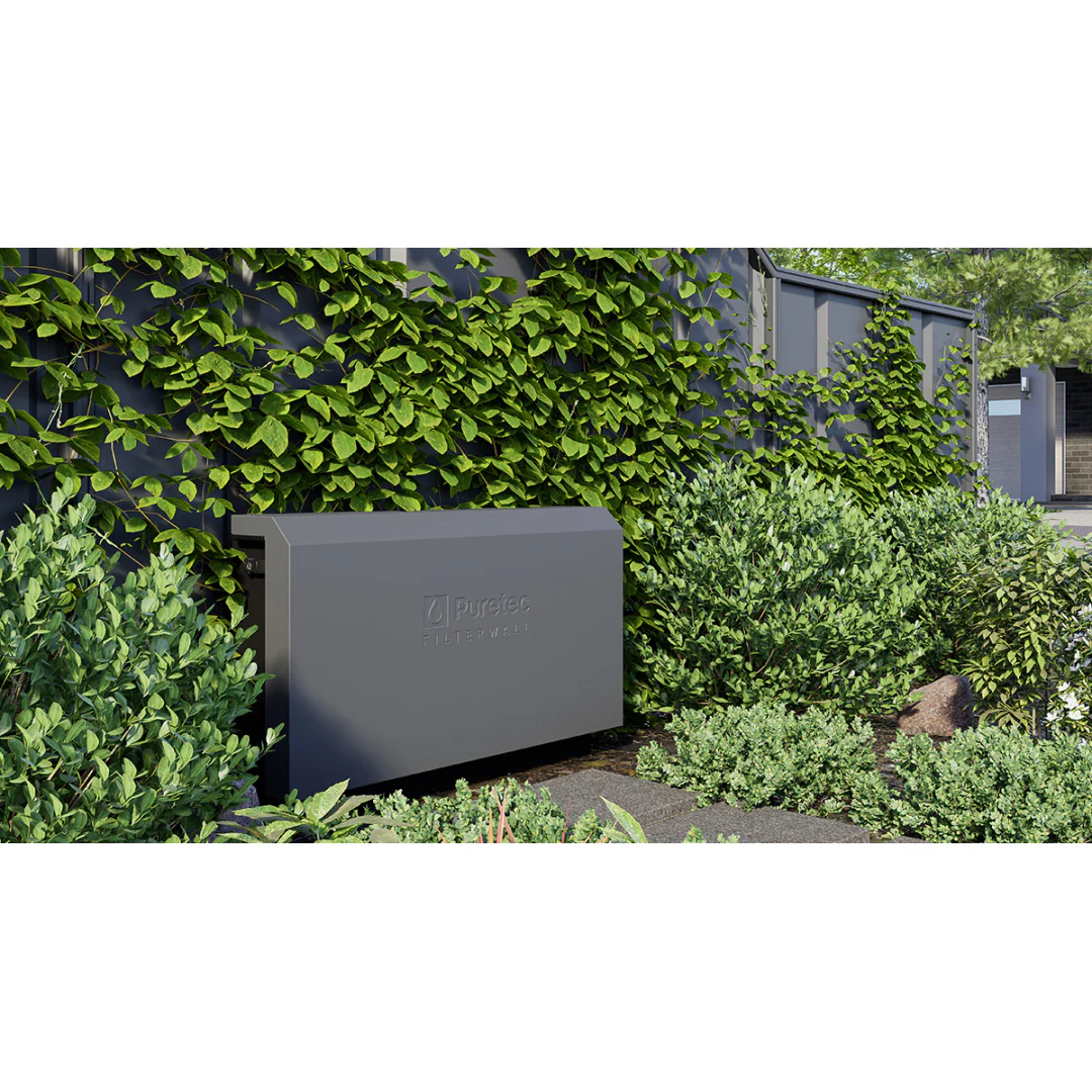Puretec Filterwall Whole House Filtration Mineral Grey Front Cover 30L/Min Plumbed Bypass - Image 3