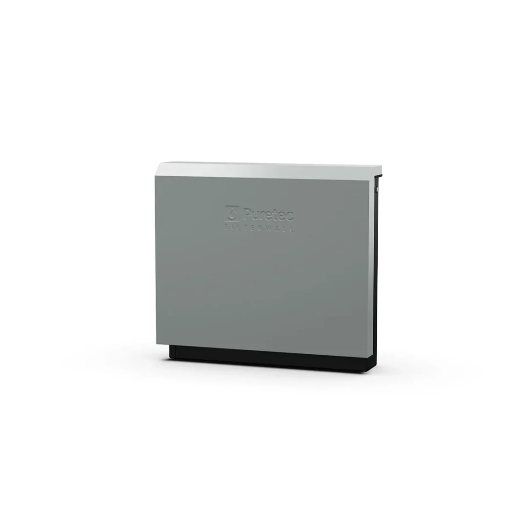 Puretec Filterwall Whole House Filtration Mineral Grey Front Cover 55L/Min Plumbed Bypass