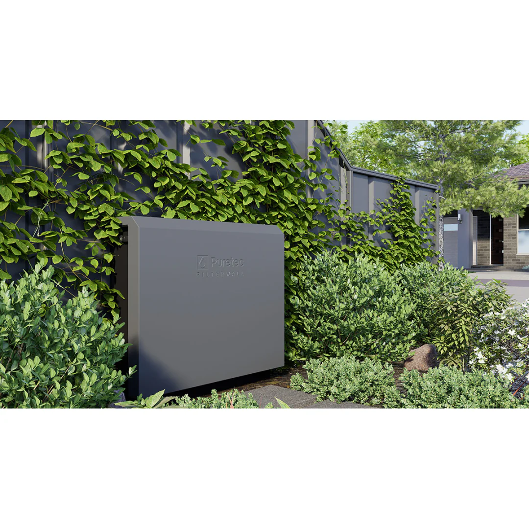 Puretec Filterwall Whole House Filtration Mineral Grey Front Cover 55L/Min Plumbed Bypass - Image 3