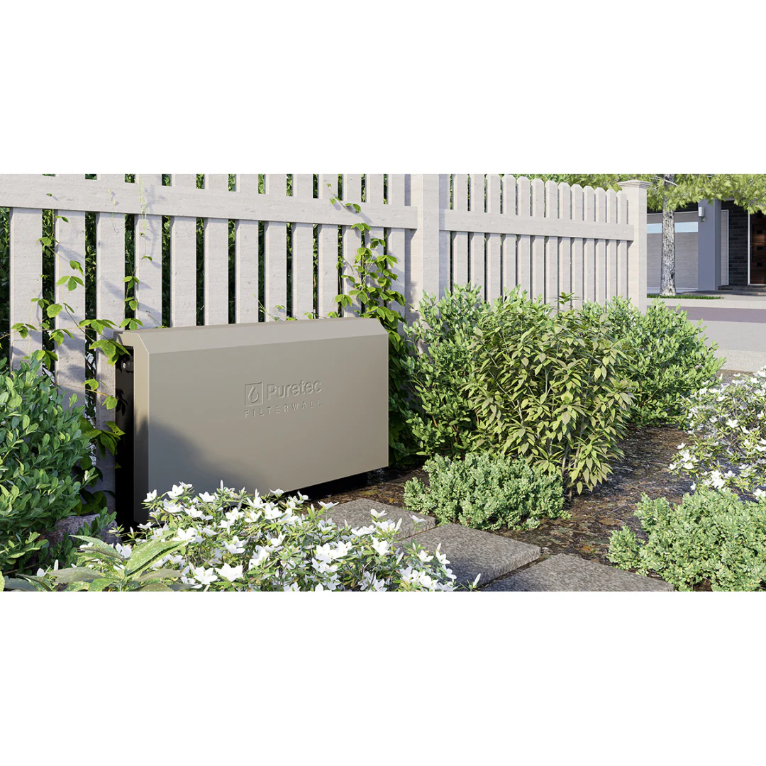 Puretec Filterwall Whole House Filtration Stone White Front Cover 30L/Min Plumbed Bypass - Image 3