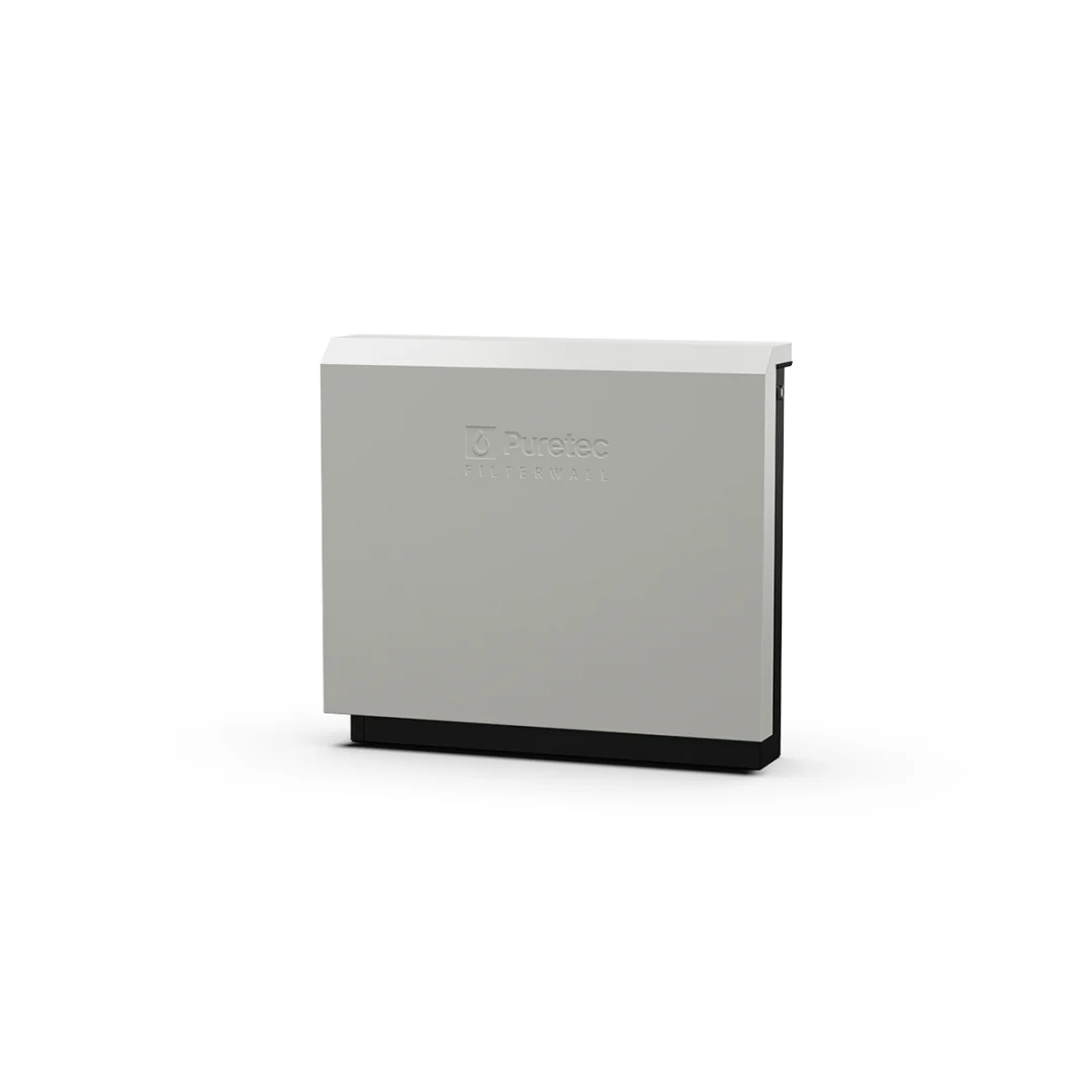 Puretec Filterwall Whole House Filtration Stone White Front Cover 55L/Min Plumbed Bypass