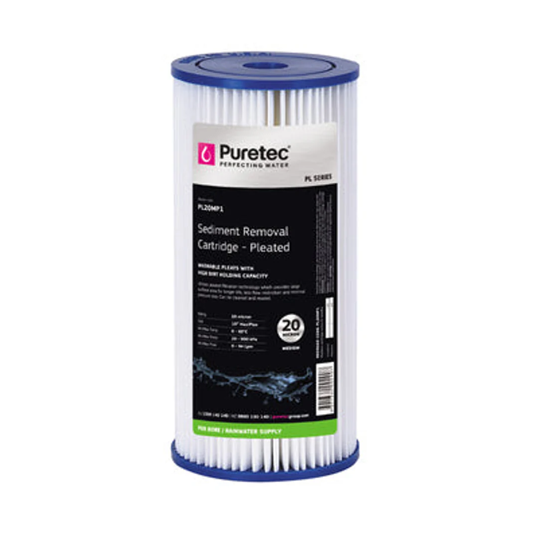 Puretec Pleated Sediment Maxi Plus Cartridge 10' 20Um Pl20Mp - Image 2