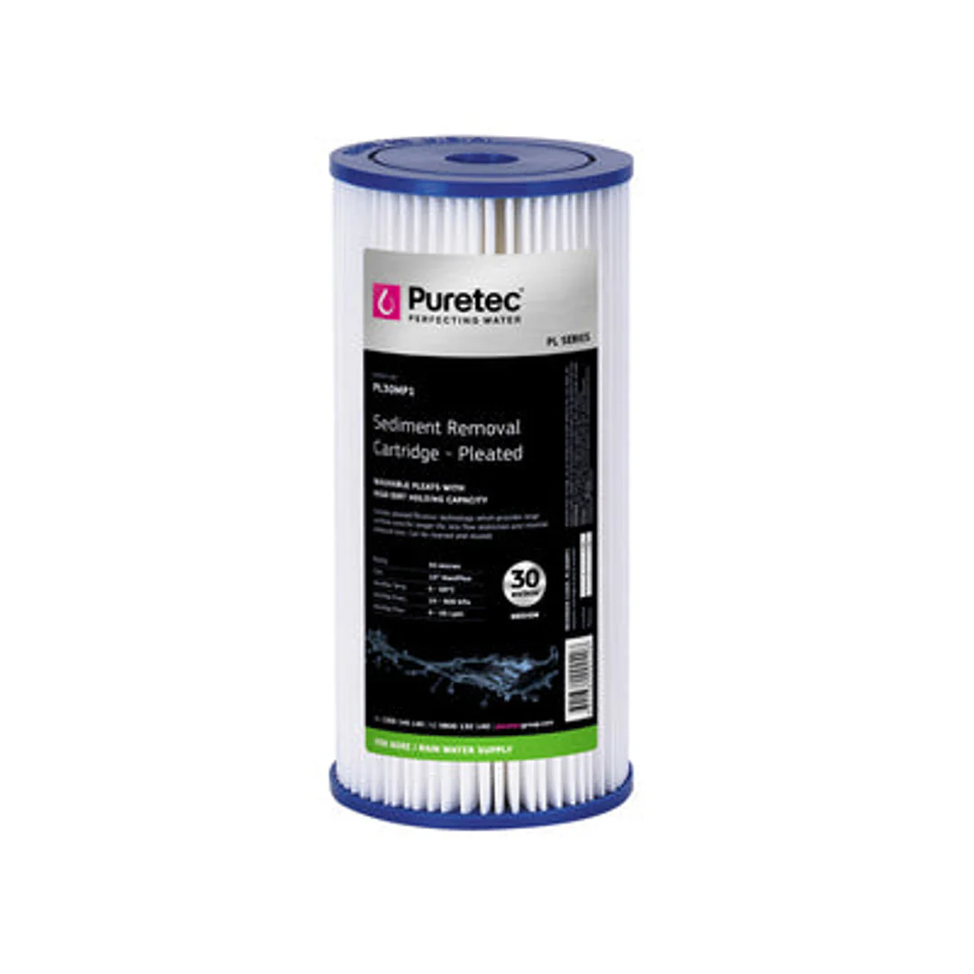 Puretec Pleated Sediment Maxi Plus Cartridge 10' 30Um Pl30Mp - Image 2