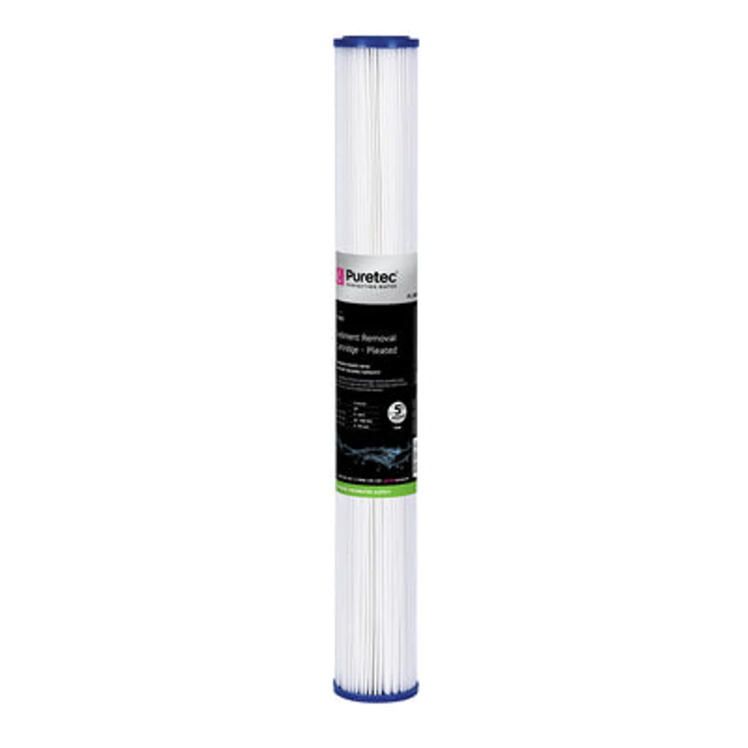 Puretec Pleated Sediment Standard Cartridge 20' 5Um Pl052 - Image 2