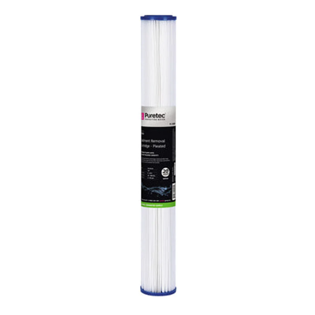 Puretec Pleated Sediment Standrad Cartridge 20' 20Um Pl202 - Image 2