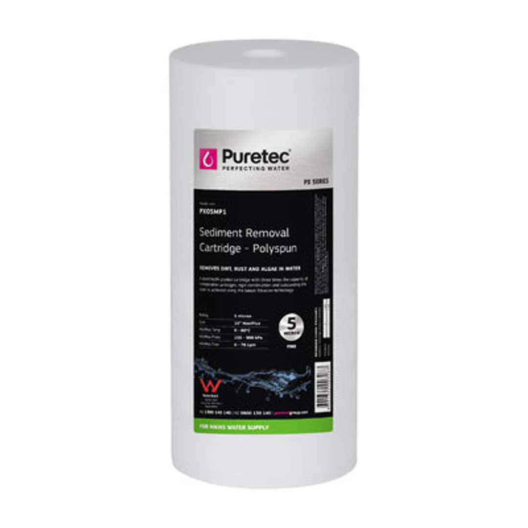 Puretec Polyspun Sediment Cartridge 10' Maxiplus 10Um Px05Mp1 - Image 2