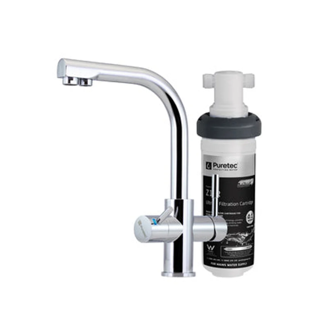 Puretec Quick Twist Ultra Z Filter With Tripla T3 Led Mixer Tap Z1-T3 - Image 2