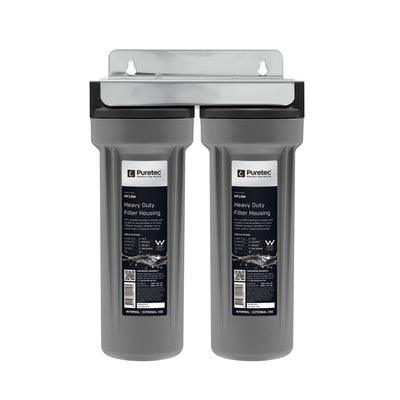 Puretec Twin Undersink Filter Housing Grey Bowl 3/4' Connection Cd13-3 - Image 3