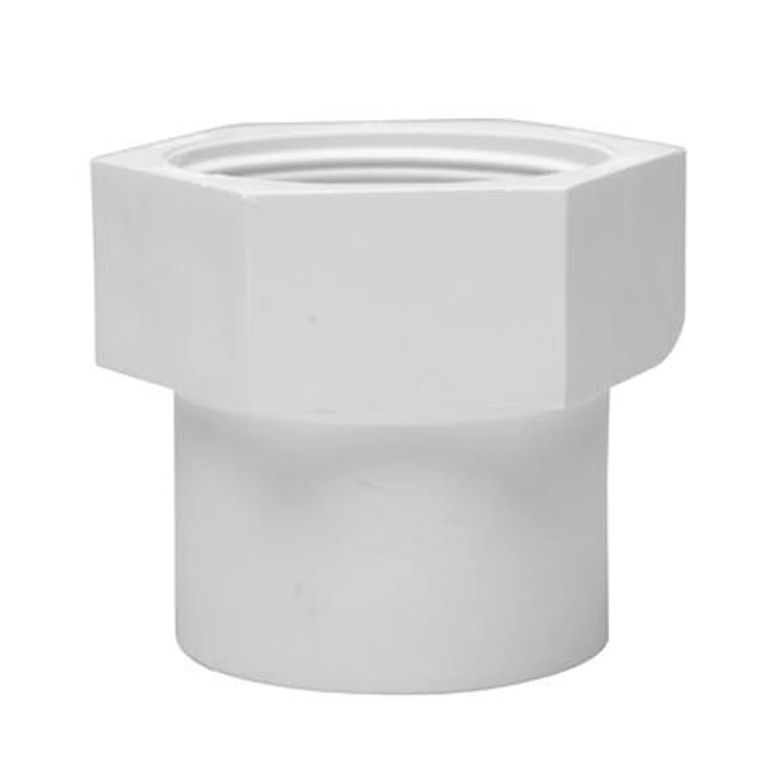 PVC PRESSURE FEMALE FAUCET ADAPTOR 25MM X 20MM FI  CAT 3