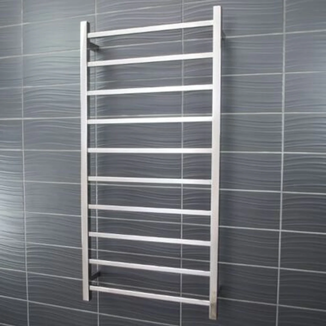 Radiant 10 Bar Sq Heated Rail  1200 X 600 Pol. S/S  Right Hand - Image 2