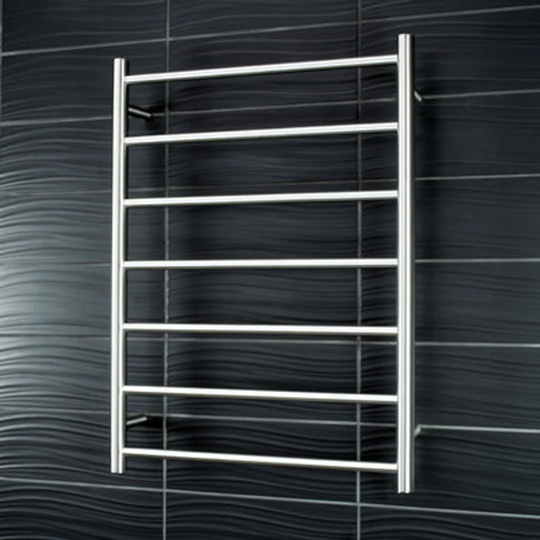 Radiant 7 Bar Rnd Heated Ladder Polished  Rtr01 Cp Left - Image 2