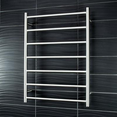 Radiant 7 Bar Rnd Heated Ladder Polished  Rtr01 Cp Left - Image 3