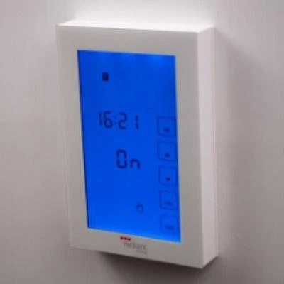Radiant Glass Fronted Touch Screen Timer Vertical Mounted White Gtsw-Tim-V - Image 3