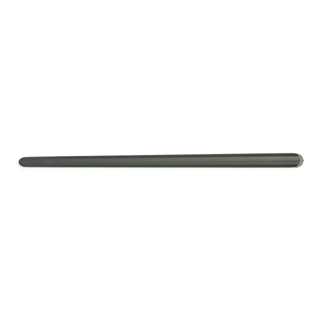 Radiant Gun Metal Grey 800Mm Non Heated Round Single Bar Towel Rail