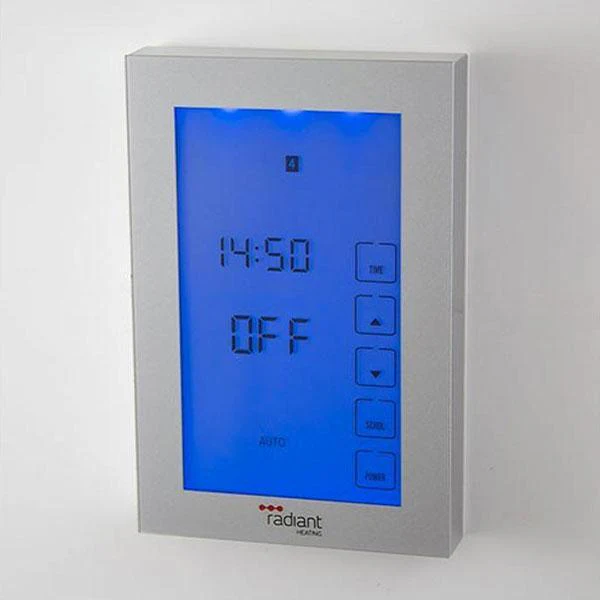 Radiant Premium Range Glass Front Digital Timer Vertical Silver - Image 3