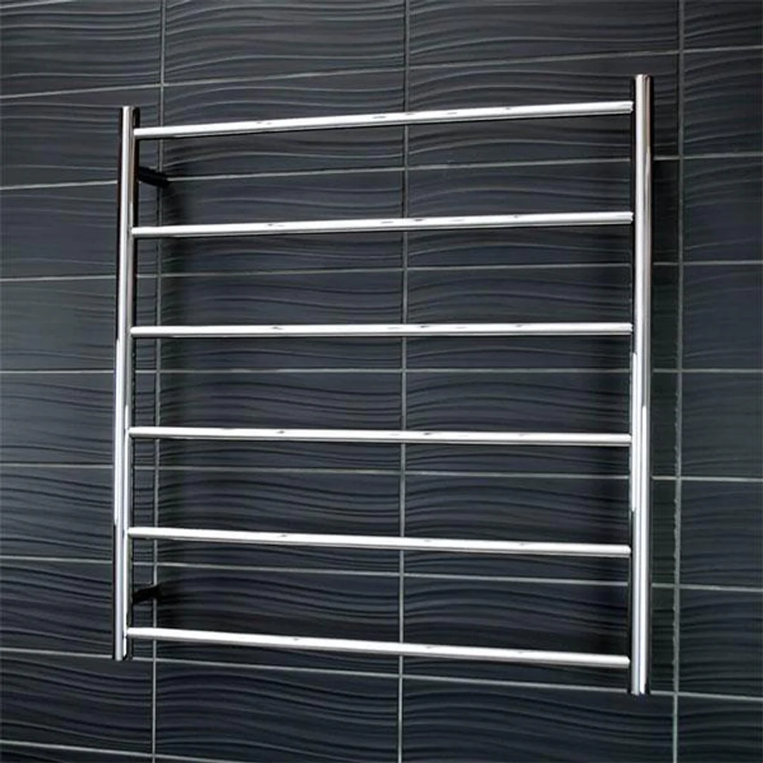Radiant Round 6 Bar Non Heated Rail Polished Stainless Steel - Image 4