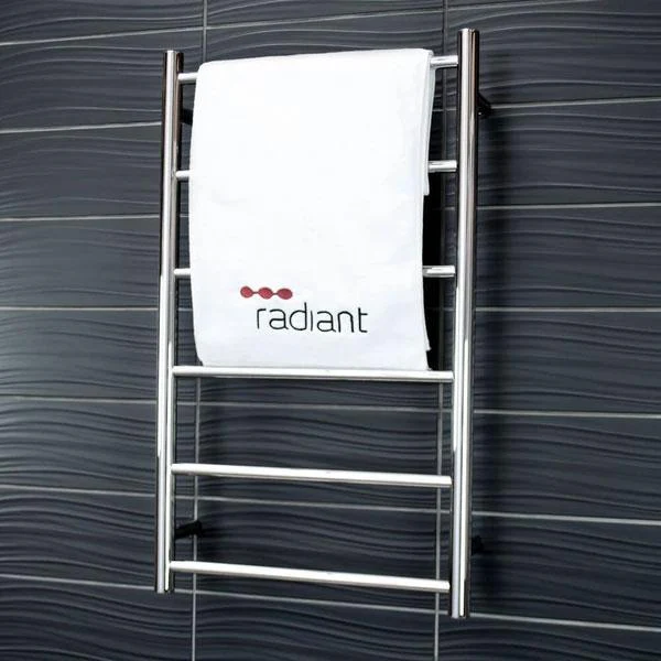 Radiant Round 6 Bar Non Heated Rail Polished Stainless Steel - Image 7