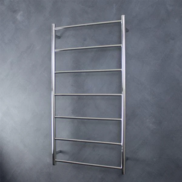 Radiant Round 7 Bar Non-Heated Rail 600mmx1130mm Polished Stainless Steel - Image 4
