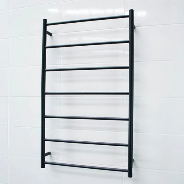 Radiant Round 7 Bar Non-Heated Rail 700mmx1130mm Matte Black - Image 5