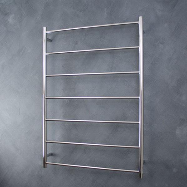 Radiant Round 7 Bar Non-Heated Rail 800mmx1130mm Polished Stainless Steel - Image 3