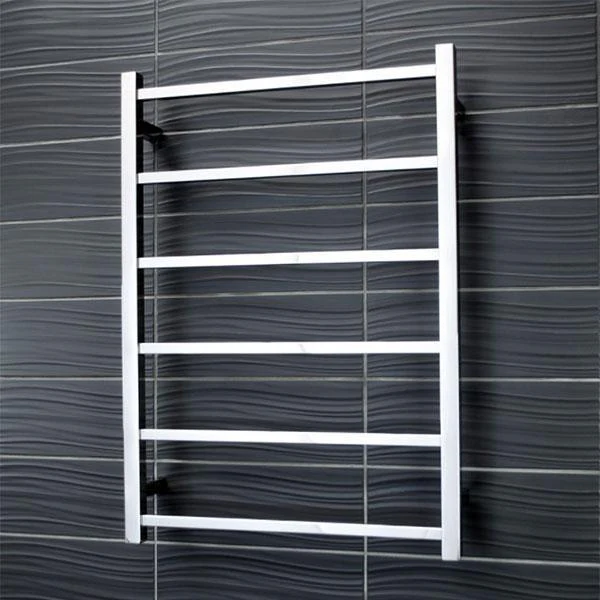 Radiant Square 6 Bar Non-Heated Rail 600mmx830mm Polished Stainless Steel - Image 3