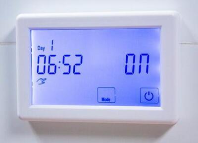 Radiant Touchscreen Dual Zone Timer/Thermostat Horizontal Ts8100-Dual-H - Image 3