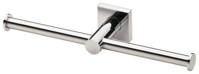 Radii Double Toilet Roll Holder Square Plate Chrome Rs891 Chr - Image 4