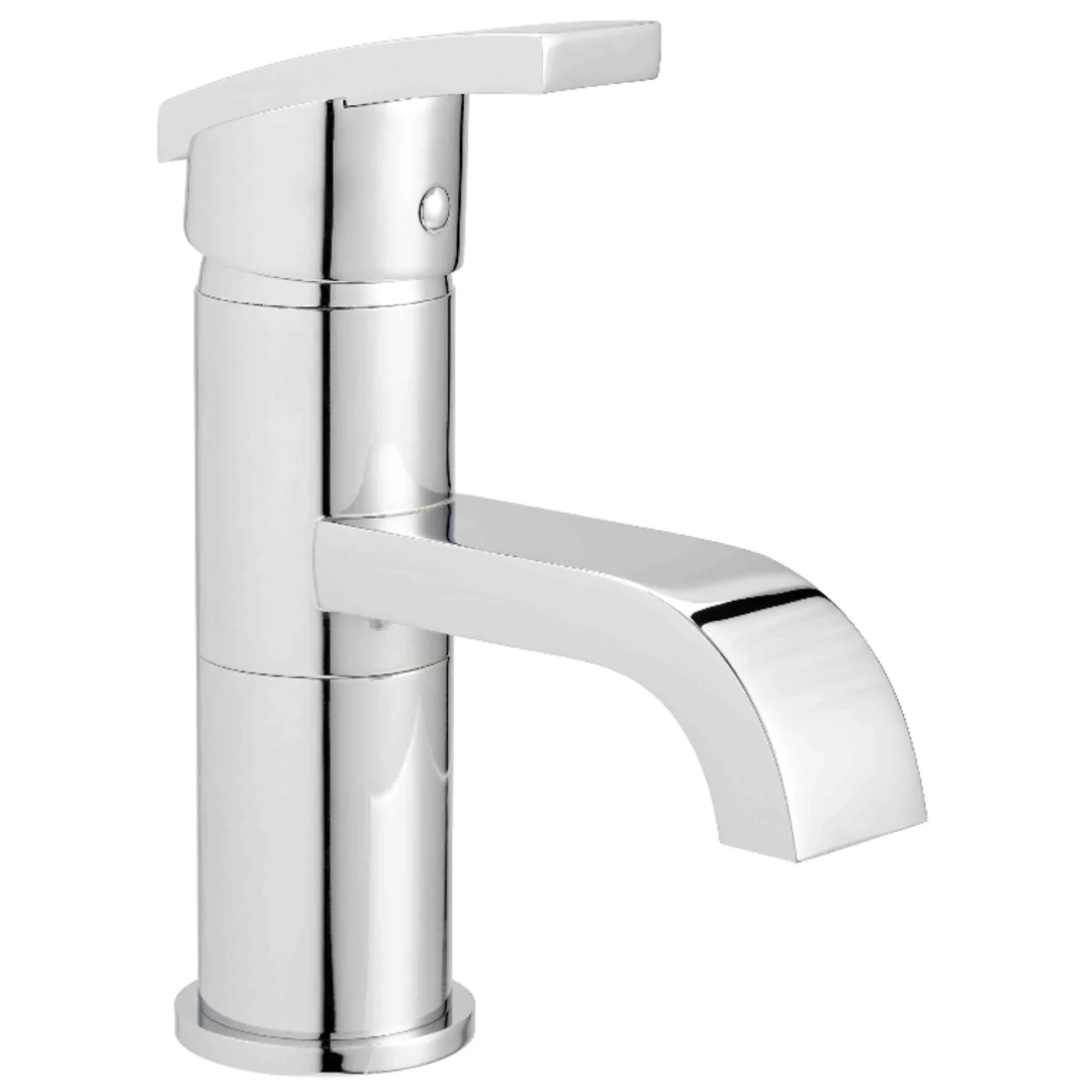 Ram Aviad Basin Mixer Fixed Spout 110mm Chrome - Image 2