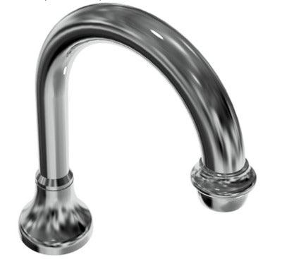 Ram Merino Basin Swivel Spout Gooseneck Chrome White - Image 3