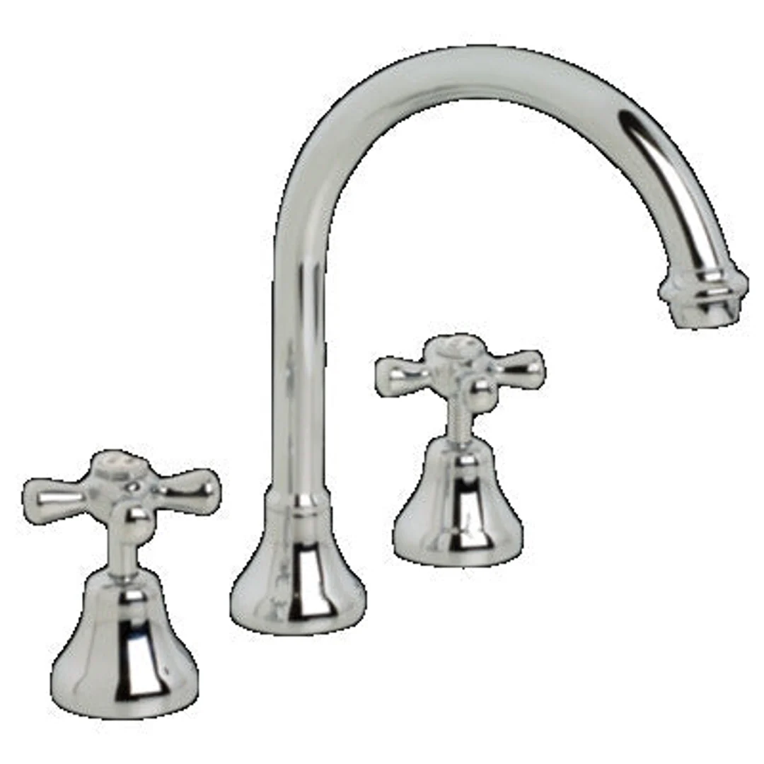 Ram Merino F'Ward Bowl Sink Set with Gooseneck Spout Chrome - Image 2