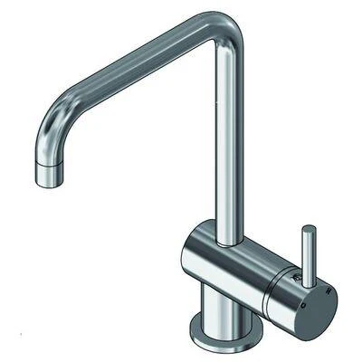 Ram Park Single Lever Horizontal Swivel Sink Mixer Chrome - Image 3