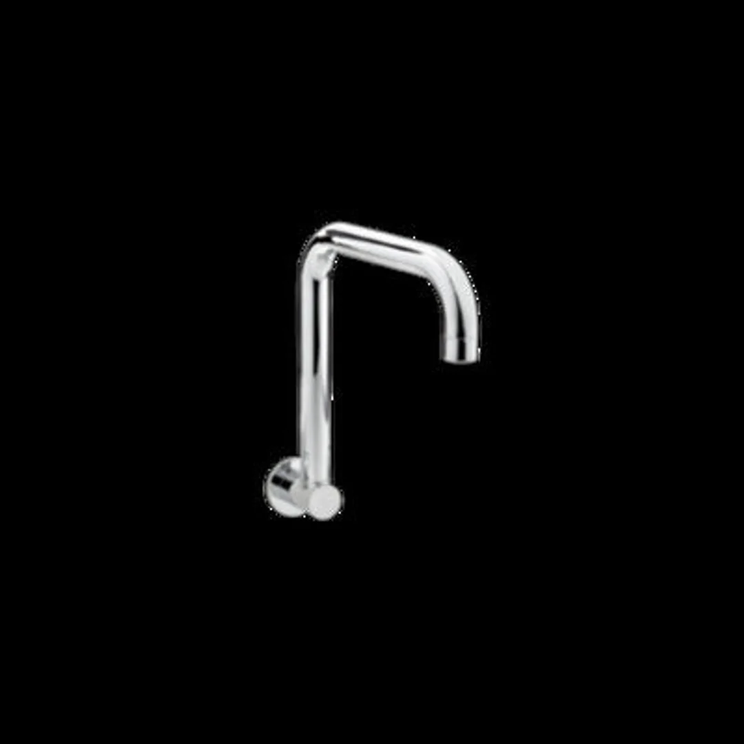 Ram Park Wall Sink/Spa Spout 225mm Satin Chrome - Image 2