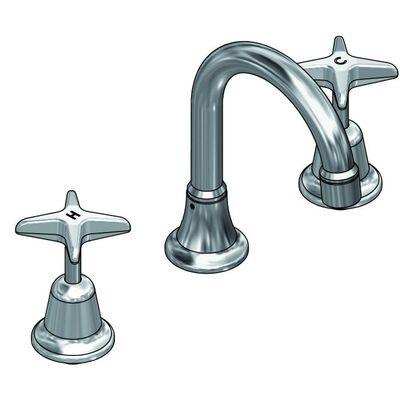 Ram Southern Cross Basin Set with Swvl Gooseneck Spout Chrome - Image 3