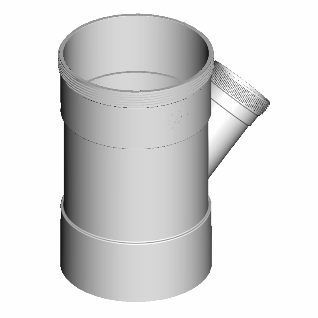 DWV Reducing 45 Degree Junction - Image 2