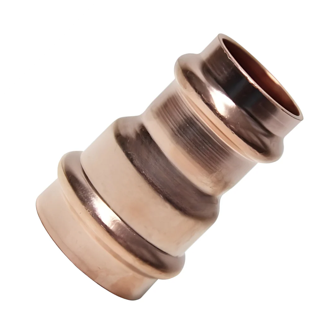 Copper Press Reducing Coupling FF - Gas - Image 3